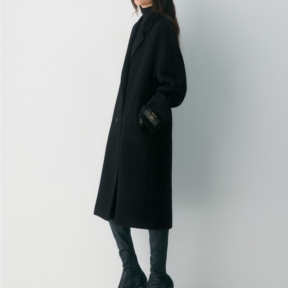 Brand New Aritzia Slouch Coat in (Re)Camel Wool - Picture 8 of 11